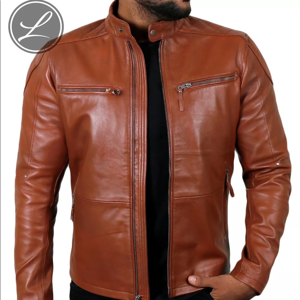 Men’s Brown Leather Jacket
